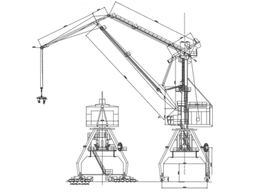 海港作業用門式起重機